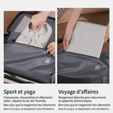 Sac sous vide pour rangement sport, chaussures et voyage d'affaires