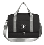 Sac de voyage étanche double compartiment vert vue de face – Sac de Voyage Etanche Double Compartiment 40x30x20 | Sogaïa