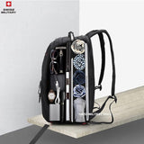 Swiss backpack 45x36x20 back view straps – Swiss Backpack 45x36x20 | Sogaïa
