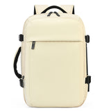 Sac à dos de voyage beige modèle M007