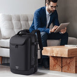 Sac à dos cabine sous vide 40x30x20 extensible Sogaïa porté en voyage