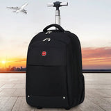 Sac à dos roulettes cabine 45x36x20 vue de face – Sac à Dos Roulettes Cabine AirTravel 45x36x20 Sogaïa | Sogaïa