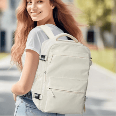 Sac à dos compression 40x20x25 vue de profil – Sac à Dos de Compression Voyage 40x20x25 Sogaïa™ | Sogaïa