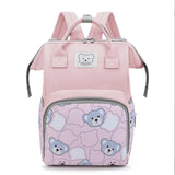 Sac à dos à langer personnalisé turquoise vue de face – Sac à Dos à Langer Personnalisé | Sogaïa