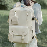 Sac à dos 40x20x30 gris vue de face – Sac à Dos 40x20x30 Sogaïa™ | Sogaïa