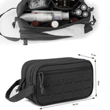 Trousse de toilette militaire détail fermeture – Trousse de Toilette Militaire | Sogaïa
