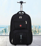 Sac à dos roulettes cabine 45x36x20 vue de dos – Sac à Dos Roulettes Cabine AirTravel 45x36x20 Sogaïa | Sogaïa