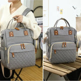 Sac à langer transformable en lit couffin noir vue de face – Sac à Langer Transformable en Lit Couffin | Sogaïa
