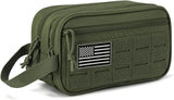 Trousse de toilette militaire kaki vue de face – Trousse de Toilette Militaire | Sogaïa