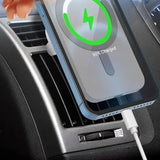 Cargador y soporte magnético inalámbrico para coche de 30 W para iPhone