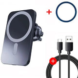 Soporte magnético para teléfono de coche 30W – Cargador inalámbrico iPhone – Sogaïa