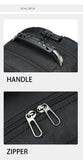 Mochila 45x36x20 detalhe alças acolchoadas – Mochila 45x36x20 | Sogaia
