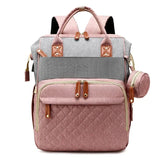 Sac à langer transformable en lit couffin marron vue de face – Sac à Langer Transformable en Lit Couffin | Sogaïa