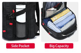 Mochila 45x36x20 bege vista de perfil – Mochila 45x36x20 | Sogaia