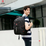 Swiss backpack 45x36x20 profile view – Swiss Backpack 45x36x20 | Sogaïa