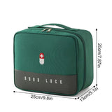 Trousse de secours vide ouverte contenu – Trousse de Secours Vide | Sogaïa