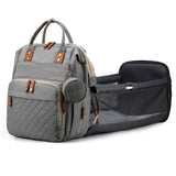 Sac à langer transformable en lit couffin rose vue de face – Sac à Langer Transformable en Lit Couffin | Sogaïa