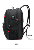 Mochila 45x36x20 laranja vista de perfil – Mochila 45x36x20 | Sogaia