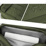 Trousse de toilette militaire détail fermeture – Trousse de Toilette Militaire | Sogaïa