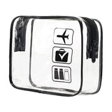 Trousse de toilette transparente homme vue de face – Trousse de Toilette Transparente pour Homme | Sogaïa