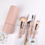 Pinceaux de maquillage avec boite de rangement vue de face – Pinceaux de Maquillage avec Boite de Rangement | Sogaïa
