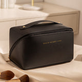 Trousse Maquillage Double Compartiment Noir