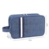 Trousse de toilette vacances bordeaux vue de face – Trousse de Toilette pour les Vacances | Sogaïa