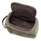 Trousse de toilette de voyage pour homme noir vue de face – Trousse de Toilette de Voyage pour Homme | Sogaïa
