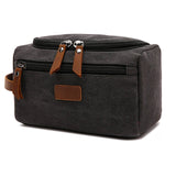 Trousse de toilette de voyage pour homme marron vue de face – Trousse de Toilette de Voyage pour Homme | Sogaïa