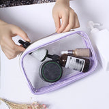 Open colored transparent pencil case – Colorful Transparent Pencil Case | Sogaïa