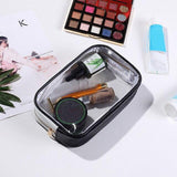 Black colored transparent pencil case – Colorful Transparent Pencil Case | Sogaïa