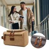 Trousse de toilette de voyage pour homme vue de face – Trousse de Toilette de Voyage pour Homme | Sogaïa