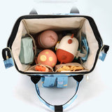 Sac à dos à langer personnalisé détail intérieur – Sac à Dos à Langer Personnalisé | Sogaïa