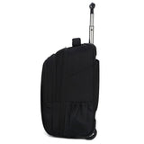 Zaino con ruote da cabina d'aereo 45x36x20 rosa vista frontale – Zaino con ruote da cabina d'aereo 45x36x20 | Sogaïa