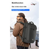 Sac à dos cabine multifonction sous vide, idéal en bagage à main