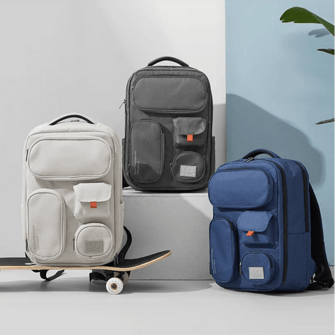 Sac à dos cabine 45x36x20 noir vue de profil – Sac à Dos Cabine 45x36x20 Sogaïa™ | Sogaïa