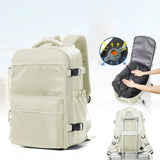 Sac à dos compression voyage 40x20x25 vue de face – Sac à Dos de Compression Voyage 40x20x25 Sogaïa™ | Sogaïa