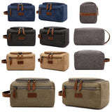 Trousse de toilette de voyage pour homme rouge vue de face – Trousse de Toilette de Voyage pour Homme | Sogaïa