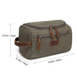 Trousse de toilette de voyage pour homme gris vue de face – Trousse de Toilette de Voyage pour Homme | Sogaïa