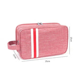 Trousse de toilette vacances violet vue de face – Trousse de Toilette pour les Vacances | Sogaïa