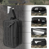 Trousse de toilette militaire noir vue de face – Trousse de Toilette Militaire | Sogaïa