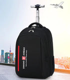 Zaino con ruote da cabina d'aereo 45x36x20 vista frontale – Zaino con ruote da cabina d'aereo 45x36x20 | Sogaïa