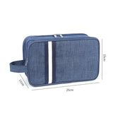 Trousse de toilette vacances marron vue de face – Trousse de Toilette pour les Vacances | Sogaïa