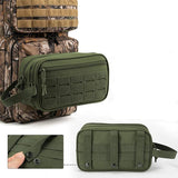 Trousse de toilette militaire marron vue de face – Trousse de Toilette Militaire | Sogaïa