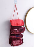Trousse de toilette pratique pour femme noir vue de face – Trousse de Toilette Pratique pour Femme | Sogaïa