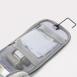 Trousse de toilette familiale vert vue de face – Trousse de Toilette Familiale Travelsky™ | Sogaïa