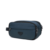 Trousse de toilette homme double compartiment bordeaux vue de face – Trousse de Toilette Homme Double Compartiment | Sogaïa