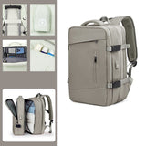 Sac à dos extensible 45x36x20 vert armée vue de profil – Sac à Dos Extensible 45x36x20 | Sogaïa
