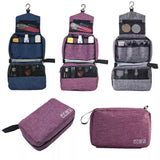 Foldable toiletry bag to hang open – Foldable toiletry bag to hang | Sogaïa