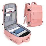 Sac à dos 40x30x20 rose vue de face – Sac à Dos 40x30x20 Sogaïa™ | Sogaïa